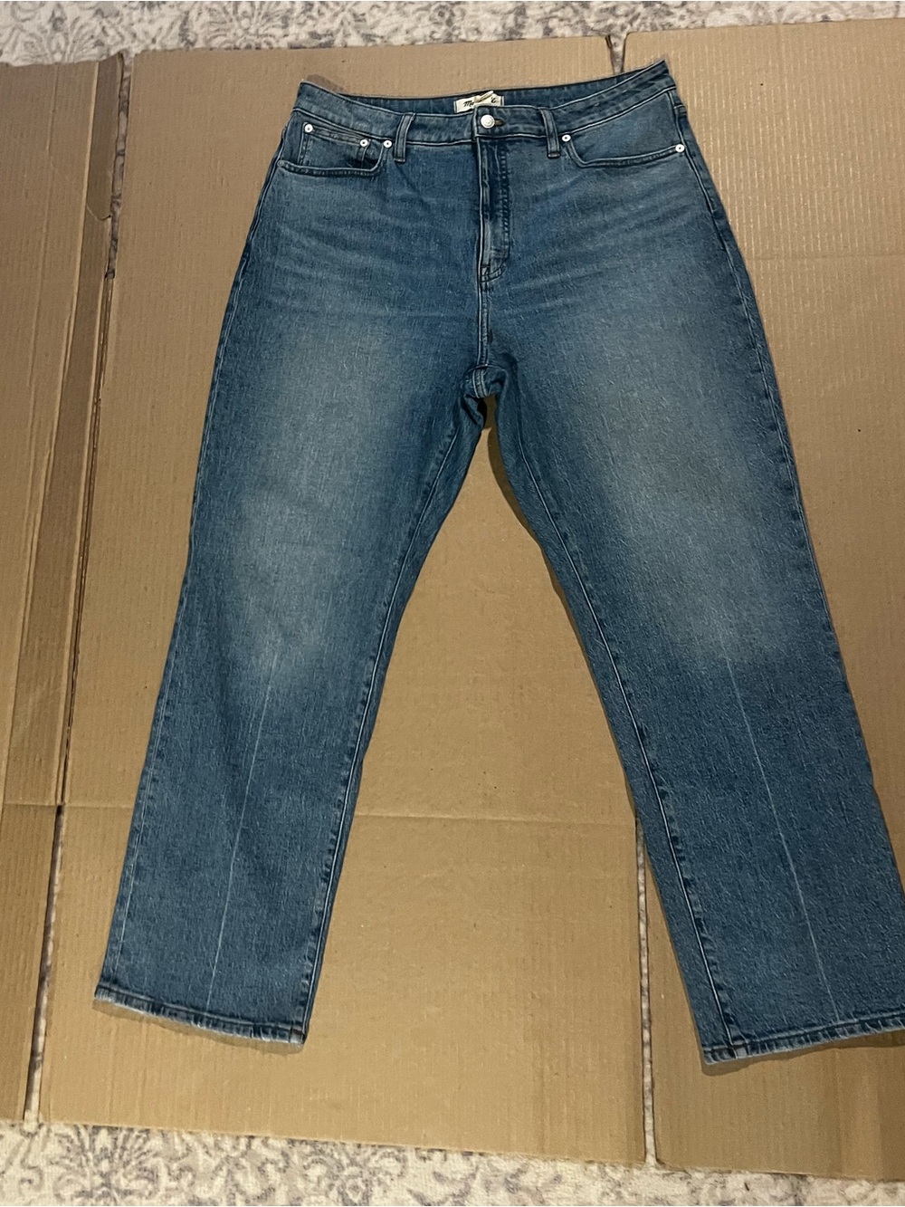 Madewell light blue denim jeans